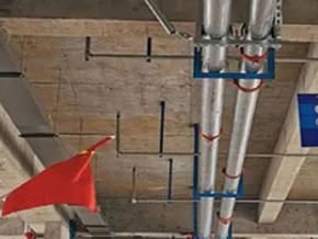 海拉尔管廊支架的安装方法